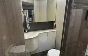 Luxury RV with flexible hosts.