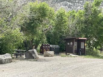 A photo of facility Rainbow Park Campground with No Amenities Shown