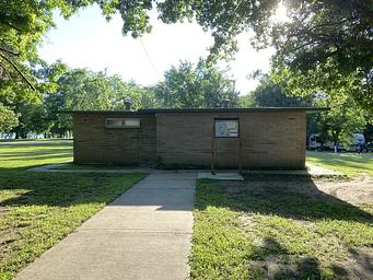 A photo of facility BEAR CREEK COVE - shower house with flush toilets 