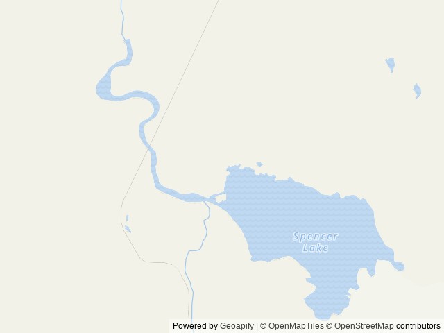 Map of Spencer Glacier Whistle Stop Group Campground location at Girdwood, AK, United States