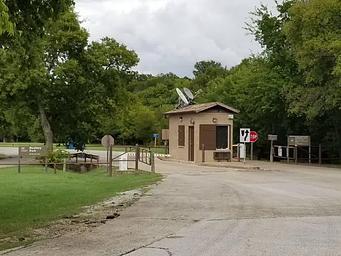 Entrance gate of Mustang Park