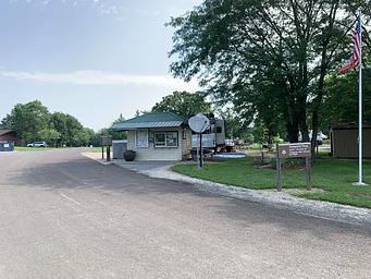 Gate Attendant Booth in Cedar Ridge Campground 