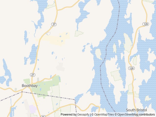 Map for 2024 Forest River RV Cherokee Grey Wolf 29TE near Boothbay, MA