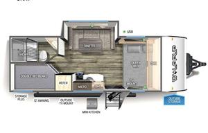 2023 Forest River RV Cherokee Wolf Pup 17lw