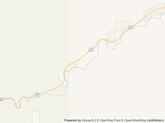 Map of Helende location at Lowman, ID, United States