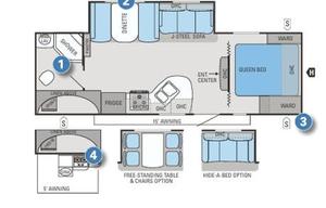 2012 Jayco White Hawk 26DSRB RV rental photo 1