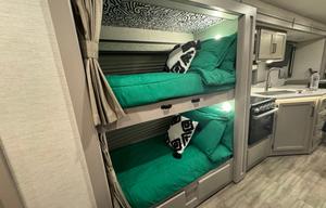 Cyan Art Mobile Home