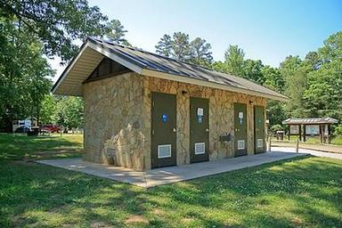 CANEBRAKE HORSE CAMP Bathhouse