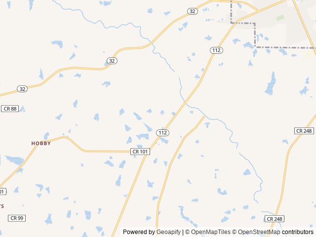 Map of Wanee Lake Golf & RV Resort location at Ashburn, GA, United States