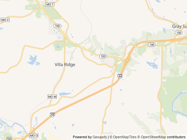 Map for 2014 Palomino Puma 253-FBS near Villa Ridge, MO