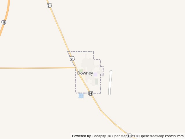 Map for 2021 Heartland Mallard 312 near Downey, UT