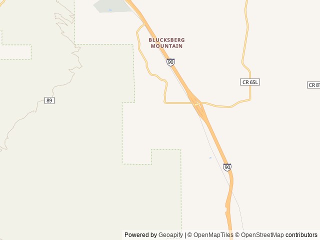 Map of Rush No More RV Resort & Campground location at Sturgis, SD, United States