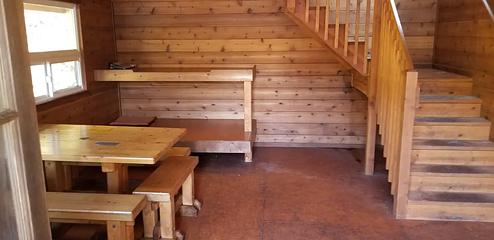 Red Bay Lake Cabin Interior