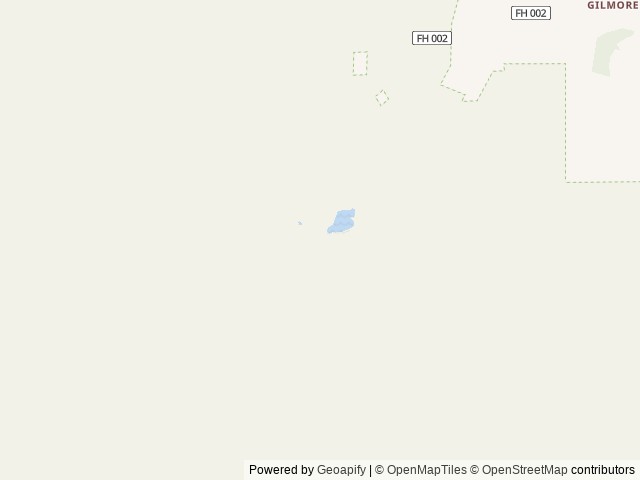 Map of Meadow Lake Campground location at Leadore, ID, United States