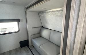 Party trailer on wheels
