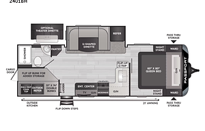 2022 Keystone Passport 2401BH