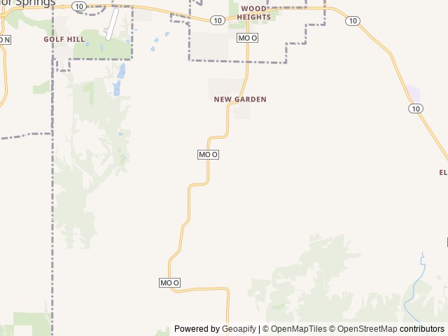 Map of Sundance Ranch KC location at Excelsior Springs, MO, United States