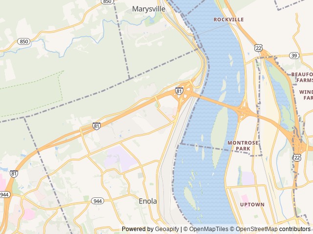 Map for 2022 Keystone RV Springdale 1800BH near New Cumberland, PA