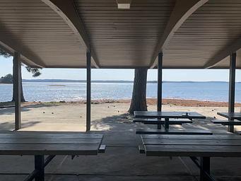 A photo of facility BROYLES with Picnic Table, Shade, Waterfront