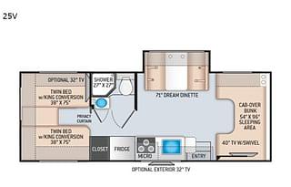 2020 beautiful motorhome 25 feet class C