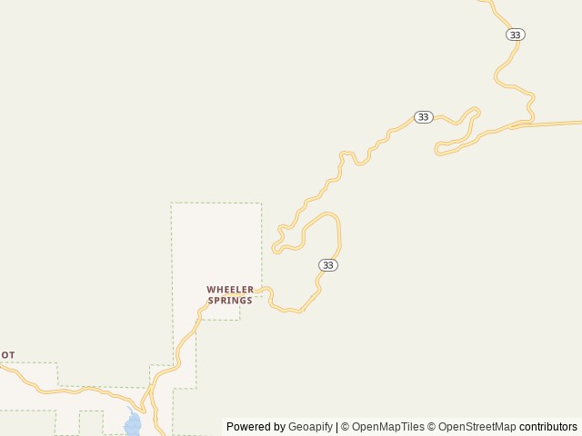 Map of Holiday Group Campground location at Ojai, CA, United States