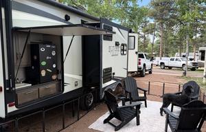 The Sunny Rig | DELIVERY/SET UP | Outdoor Kitchen