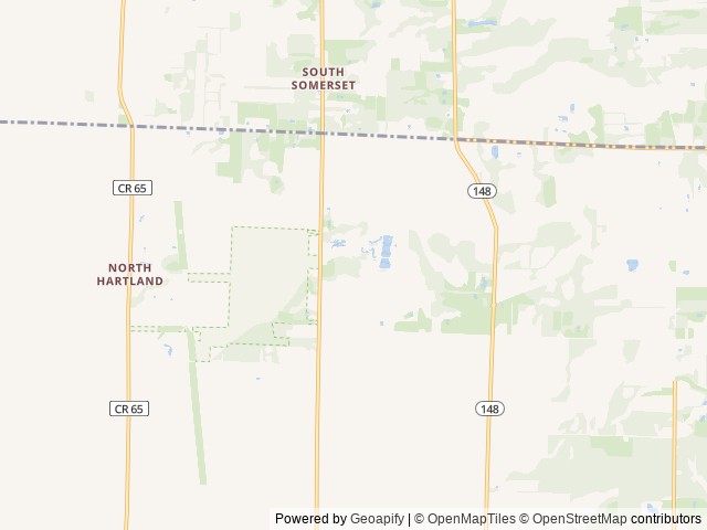 Map of Niagara Hartland RV Resort location at Gasport, NY, United States