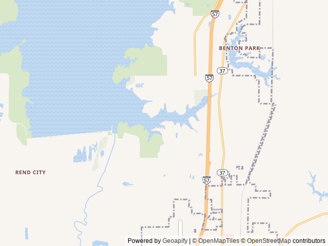Map of Dale Miller Youth location at Benton, IL, United States