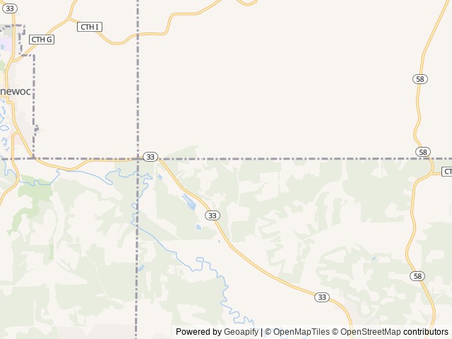 Map of Chapparal Campground LLC location at Wonewoc, WI, United States