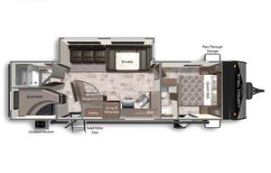 *Private Bathroom** 2022 Aspen Trail 38’ Bunkhouse