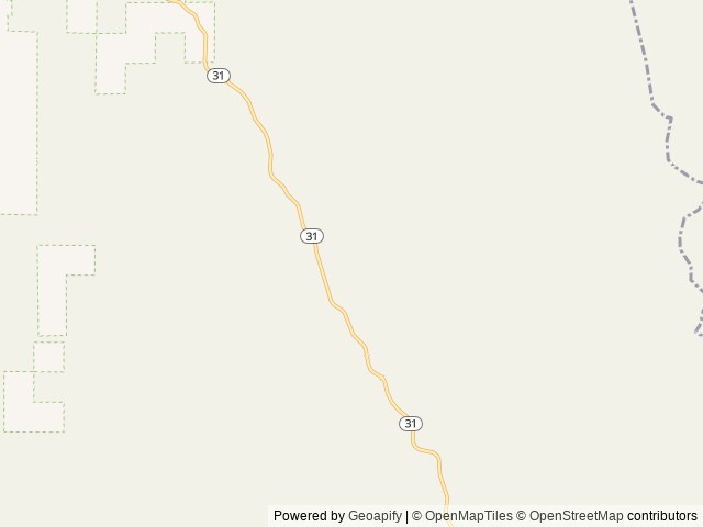Map of Bridges Campground location at Ferron, UT, United States