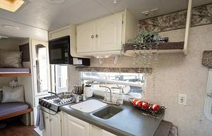 Betty's fully stocked, sleeps 6 and ready to go!