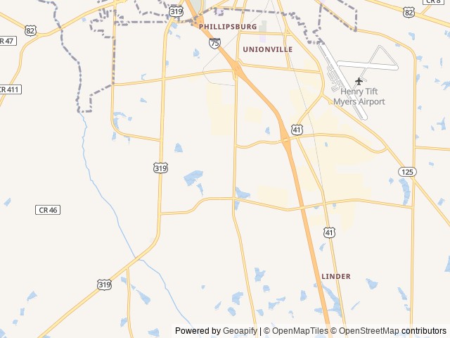 Map of Train Station RV Park Tifton location at Tifton, GA, United States