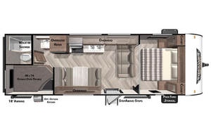 2022 Family Bunkhouse **Sleeps 9**