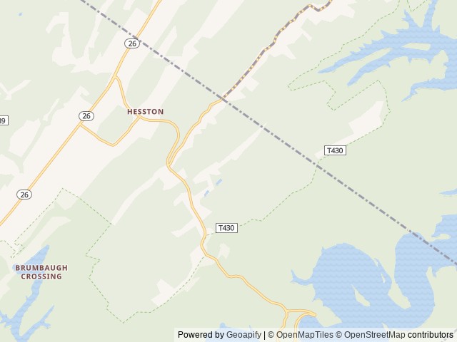 Map of Pleasant Hills Campground location at Hesston, PA, United States