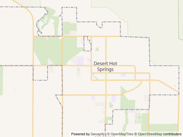 Map for 2024 Aspen Trail 29BH near Desert Hot Springs, CA