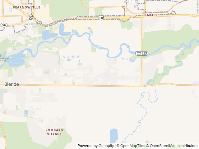 Map for Fun Adventures with room for the whole family near Pueblo, CO