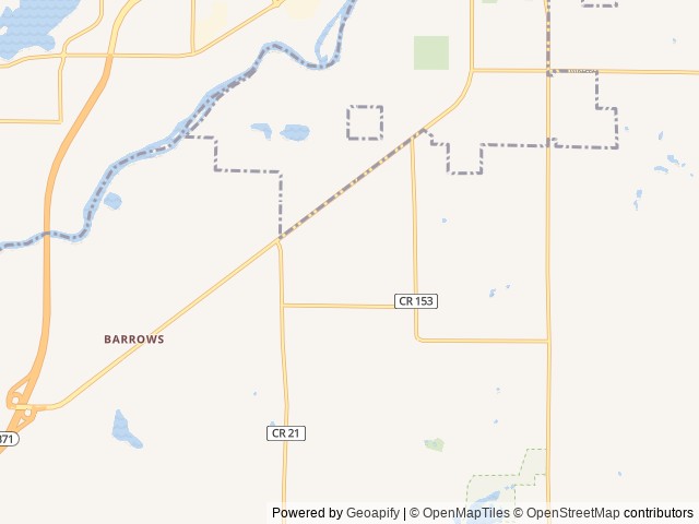 Map for Rpod M177 19 ft Ultra Light Camper near Brainerd, MN