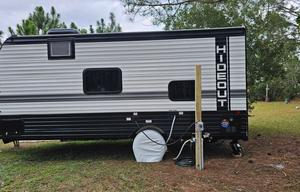 New 2025 RV Stationary. Rural area.