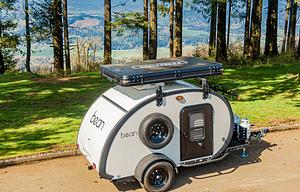 Bean Teardrop Trailer Sleeps 4-6 +RTTent +BikeRack