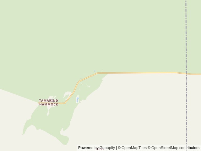 Map of Pinecrest Group Campground location at Ochopee, FL, United States