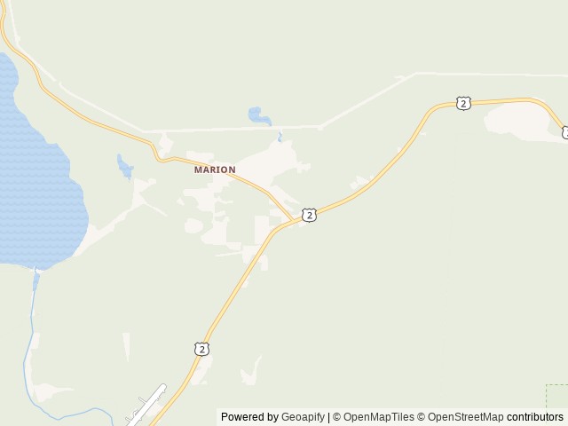 Map for 2026 Jayco Jay Flight SLX 197MBW near Marion, MT