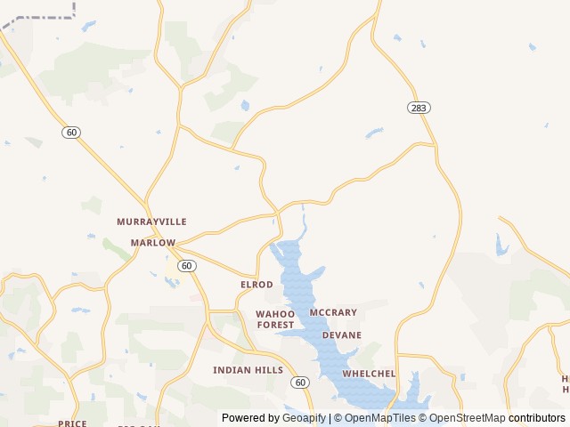 Map for 2012 Thor Rushmore 36FB near Murrayville, GA