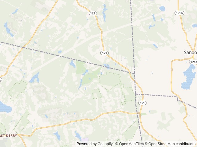 Map of Hidden Valley RV Park, LLC location at Chester, NH, United States