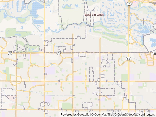 Map for 2020 Forest River Tracer LE near Meridian, ID