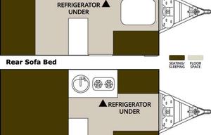 2016 Forest River RV Cherokee Grey Wolf 26DBH
