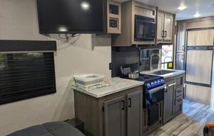 Cozy Couples Camper near Glacier - Pet Friendly!