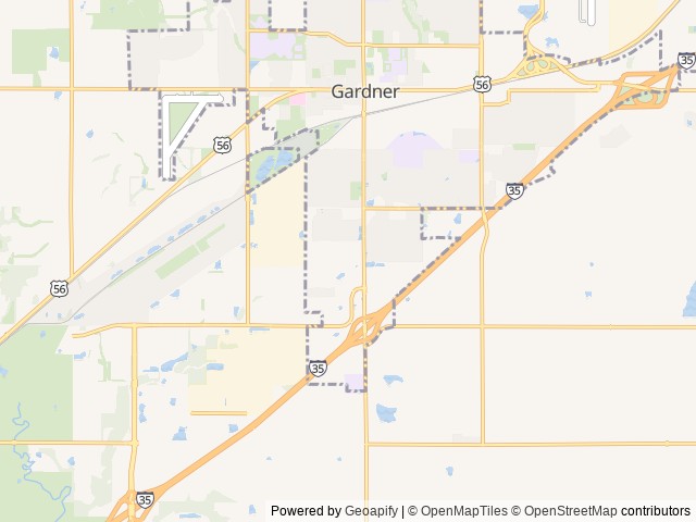 Map for Forest River Surveyor Bunkhouse near Gardner, MO