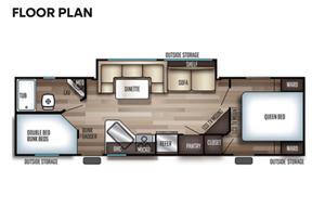 2019 Forest River Cherokee 264 DBH Travel Trailer