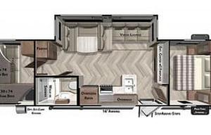 2021 Forest River RV Wildwood X-Lite 273QBXL